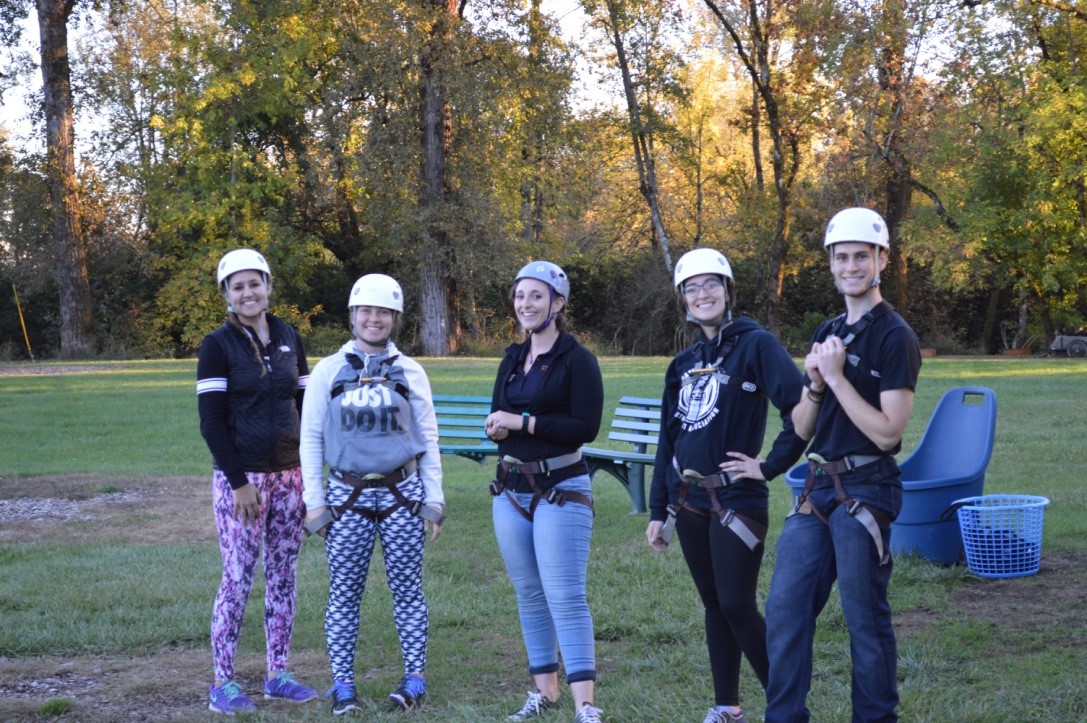 2016 Leadership Academy at the Challenge Course