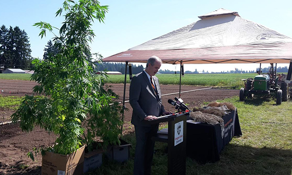 Alan Sams at the Global Hemp Innovation Center