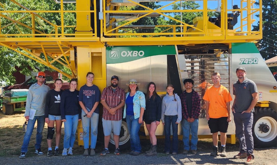Berry crops summer crew team photo