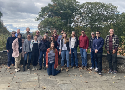 Naked barley team members and stakeholders gathered in Cold Spring, NY in October 2023 to strategize next steps for the project