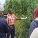 Dr. Everald McLennon leads a group discussing hemp.  Photo: Zak Keeney/For the Herald and News