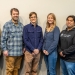 The OSU organic agriculture team: From left, Shayan Ghajar, Nick Andrews, Lucas Nebert, Shannon Cappellazzi, Todd Anderson and Brigid Meints. Photo: Josie Noteboom